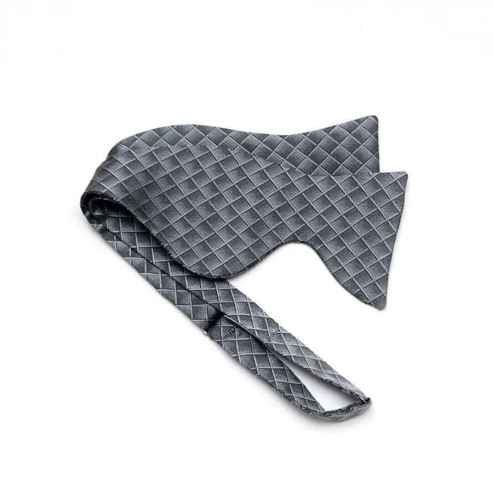 Men's Self tied Bow Tie Silk Bowtie big‎ bow tie Butterfly Bow tie S566